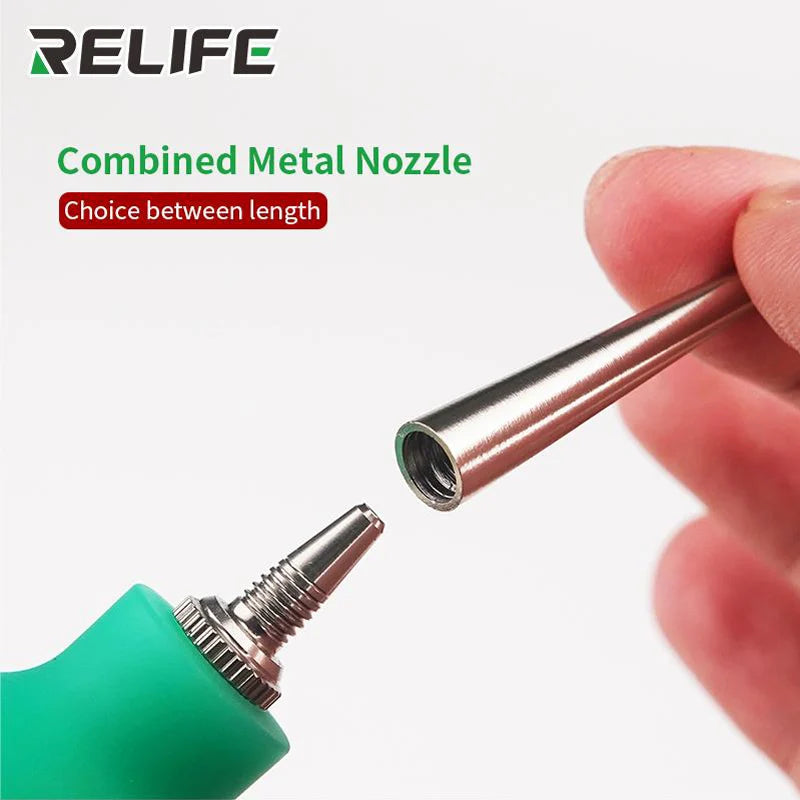 RELIFE 2in1 Phone Repair Dust Cleaner Air Blower Ball Cleaning Pen for Phone PCB  PC Keyboard Dust Removing Camera Lens Cleaning