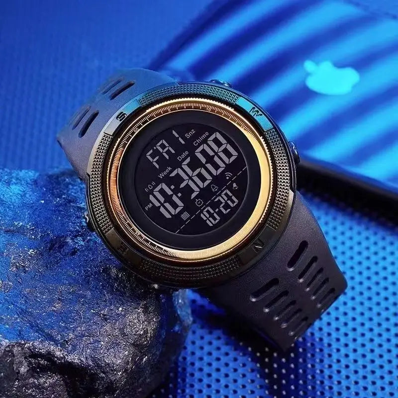 Electronic Watch For Mens Military Sports Watches Luminous Multifunction LED Digital Wristwatch for man kids Boy Student Teen