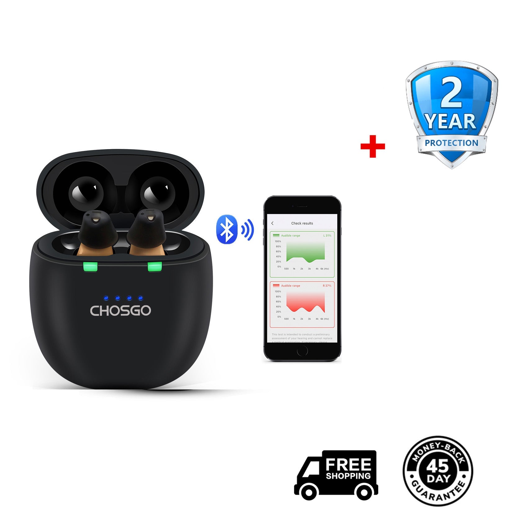 SmartU Bluetooth Hearing Aids